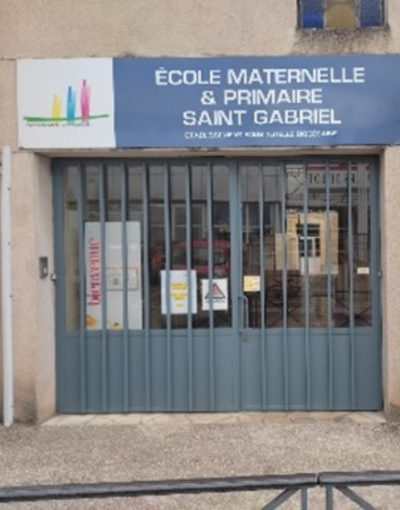 Entrée École St Gabriel Cahors